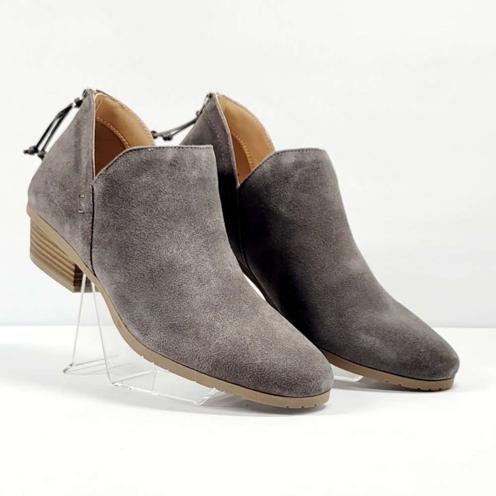 REACTION KENNETH COLE concrete side way ankle booties Sz 9.5 NEW